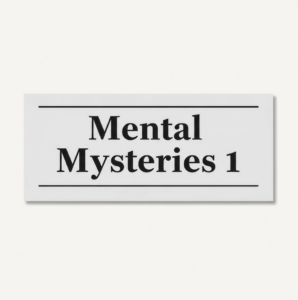Mental Mysteries 1 - Paul Hoffmann (E-Book + Utility Device)